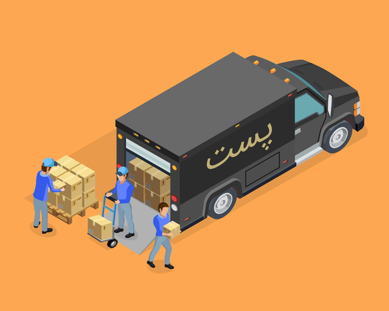 بسته‌بندی و ارسال زرین‌سرخ